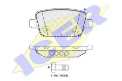 ������� ����. ���. FORD Galaxy/KUGA/Mondeo IV/S-MAX 1.6-2.5 05.06-, Landrover Freelander 2.0-3.2 10.06- Icer 181801, FORD Focus II (DA_, HCP, DP) FORD...
