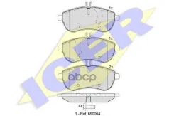 ������� ���� ���� mb c-class (w204) c180 c200cdi Icer ���. 181821 181821 ����