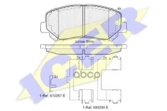 ������� ��������� Mazda CX-5 12- �������� ICER Icer ���. 182055 182055 ����