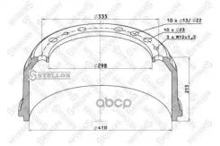 ����. ������� !410x160/167 H=213 d=298/335 n10x23 Omn MAN SL/NG/NLSG Stellox ���. 8500013SX 8500013SX ����