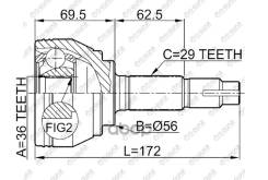 ���� �������� /TI-GUAR ��� Nissan Murano PZ50 VQ35DE 2004- /36*56*29; TG-7475; 0210075 320170 39100CA000 39100CA001 NI075 ni075/0210075/320170/39100ca...