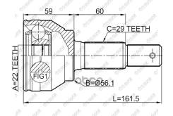 ���� �������� /TI-GUAR ��� Nissan JUKE F15 HR15DE 2010- /22*56.3*29; TG-7494; 0210F15 391001KA5B 391011KA0B NI094 Ti-Guar ���. TG-7494 TG7494 ����