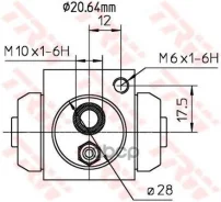 ������� ��������� OPEL Astra H 05-/Vectra B/Zafira 8AW 355 532-051 TRW ���. BWF309 BWF309 ����