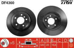 DF4360_���� ��������� ��� df4360 TRW DF4360 ����