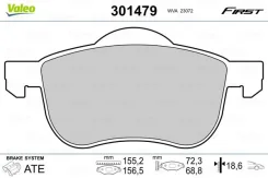 Volvo S80 98-/V70/S60 0 301479 Valeo 301479 ����