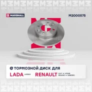 ��������� ���� ������. Lada Largus (��� ABS) 12- Renault Logan I 04- / Clio I, II 91- / Sandero I 07- M2000575 ����