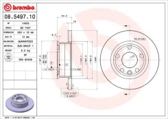 08.5497.10_���� ���� 08549710 Brembo 08549710 ����