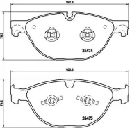 ������� ��������� JAGU p36025 Brembo P36025 ����