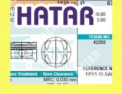 ������� ��������� Teikin 42202 0.50 (4�� ����) Teikin 42202-050 42202050 ����