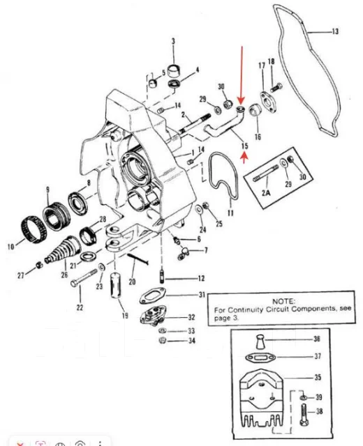 ������ ���������� 32-8M0171319 Mercruiser Alfa One,Alfa One Gen 2 �������� Quicksilver. ����