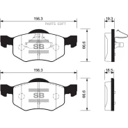 ������� ��������� �������� Ford Maverick 2.0-3.0i 01 SP1519 Sangsin Brake SP1519 SP1519 ����