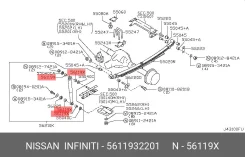 ����������� | ��� ���� | Nissan 56119-32201 5611932201 ����