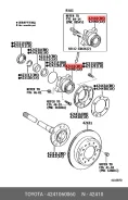 ������� ������ | ��� ���� | Toyota 42410-60060 4241060060 ����