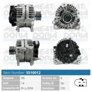��������� 14V 90A Audi A3 (8L1) VW Golf IV 5510012 ����