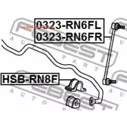 ������ ��������� ������������� d20, ����� ����/��� Febest Hsbrn8F HSBRN8F ����