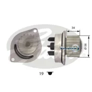 ����� ������� � ����� � ���������� Gates WP0038 WP0038 ����