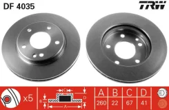 DF4035_���� ��������� ��� df4035 TRW DF4035 ����