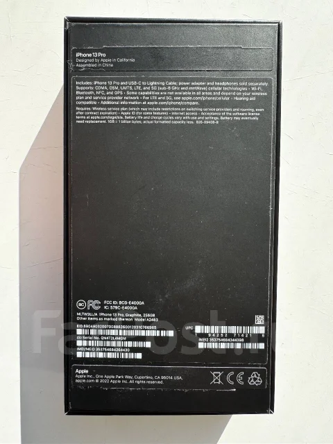 Apple iPhone 13 Pro. �/�, 256 ��, ������, 4G LTE, 5G, NFC ����