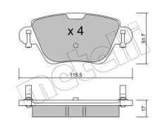 ������� ��������� �� 2203190 Metelli 2203190 ����