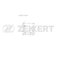 �������� ���������� ��������� MB E-Class (S124 A124 C124) 93- 124 (A124 C124) 89- 124 T-Model (Zekkert MK-1657 MK1657 ����