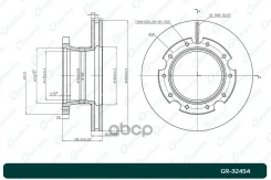 ���� ��������� ������������� G-brake GR-32454 517615A700 G-Brake ���. GR-32454 GR32454 ����