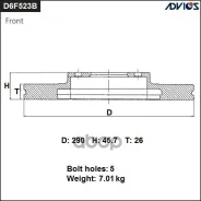 ���� ��������� ���. Advics Advics D6F523B ����
