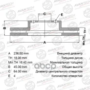 ���� ��������� �������� Avantech MR449769/ MB699282 / MB699283 / MB950922 Avantech ���. BR0538S BR0538S ����