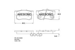 ������� ��������� �������� ������ �������� ��� Honda Accord V, Inspire (-95), Prelude (-96) AN-310WK Akebono ���. AN-310WK AN310WK ����