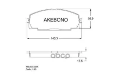 ������� Akebono AN-334K Akebono ���. AN-334K AN334K ����