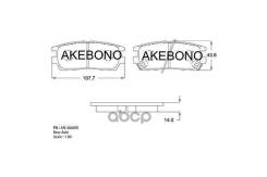 ������� Akebono AN-366WK X3516004, �MR205269, �MZ690050, �MZ690030, �MR389571, �MB858463, �MN102623, �MR389572, �MZ690170, �MZ690009, �MZ690344 Akebon...