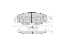 ������� ��������� (�������) Toyota Allion (T260) 07-21 / Corolla 00-19 Akebono ���. AN742K, �������� AN742K ����