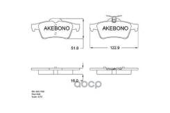 ������� Akebono AN-718K Akebono ���. AN-718K AN718K ����
