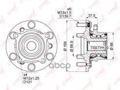 ������� ������ | ����� ����/��� | Mitsubishi Pajero (V8_, V9_) 07- / Pajero Sport (KH8W) 09- / L200 (KA_T, KB_T) 05- WH-1126 LYNXauto ���. WH1126 WH11...
