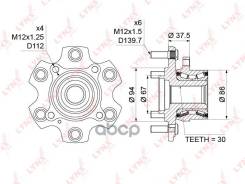 ������� ������ | ����� ����/��� | Mitsubishi Pajero (V6_, V7_, V8_, V9_) 00- WH-1177 LYNXauto ���. WH1177 WH1177 ����