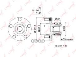 ������� ������ | ����� ����/��� | Ford Focus 05-11 / Focus C-MAX 03-10 WH-1215 LYNXauto ���. WH1215 WH1215 ����
