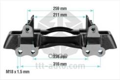 ����� �������� Haldex Modul T, Haldex Carrier SAF Axle 22.5 Haldex Modul T TTT-auto ���. 20281 20281 ����