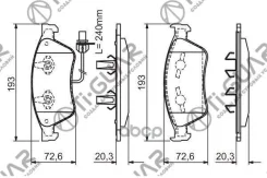 ��������� ������� �������� /�������� �������� 4��/TI-GUAR ��� Volkswagen Phaeton 2002 -, AUDI A4 -2008, A6 -2011, A8 -2010; TG0351 PN0351W 4E0698151A...