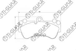 ��������� ������� /�������� �������� 4�� /������������ /TI-GUAR ��� Volkswagen Touareg 2002-2010, Porsche Cayenne 2003-2010 R17, 18; (��������� ������...