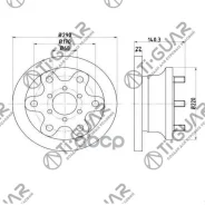 ���� ��������� /�������� /TI-GUAR ��� FIAT, Iveco Daily 1989; 290/22��; TG-42470842 8500870SX 42470842 ����� FIAT /Iveco Daily 89 (�������� ������� 29...