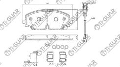 ��������� ������� �������� /�������� �������� 4��/TI-GUAR ��� Volkswagen Teramont 2018-; TG-5560 PN33006 3QF698151 3QF698151E VW Teramont 18- ��������...