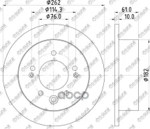 ���� ��������� /������ /TI-GUAR ��� Hyundai Elantra 2006-2011, Sonata 2009-; 262/10��; TG-58411-2H300 RN1307 584113S000 18280 Hyundai Elantra 06-11...