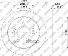 ���� ��������� /������ /TI-GUAR ��� Hyundai Sonata NF, Tucson MJ 2004-2010, KIA Sportage JE 2004-2010 ; 262/10��; TG-58411-39600 RN1386 5841139300 BN1...