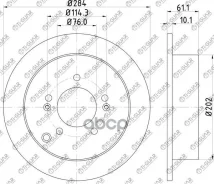 ���� ��������� /������ /TI-GUAR ��� KIA Sportage 2006 Hyundai ix35 2009 Santa Fe 2000 Tucson 2004; 284/10��; TG-58411-3A300 RN1176 584112Y300 584113A3...