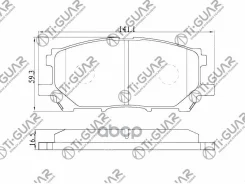 ��������� ������� /�������� �������� 4�� /������������ /TI-GUAR ��� Toyota Harrier 2003-2012, Kluger 2005-2007; PN1497 TG-687 TG-687C 044650W070 V9118...