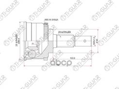 ���� �������� /TI-GUAR ��� Nissan Cefiro Maxima A33 2002-2002 X-Trail 2000- /ABS /25*56*29; TG-7469Z44; (NIE069A NI069A44) 392112Y070 JCT0038A CO5711A...