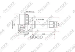 ���� TG-9128Z44/FU-028A44* TiGuar 28021AC200, �28321FE040, �28321FE041, �28321FE061, �28321FE080, �28321FE081, �28321FE082, �28321FE090, �28321FE091...