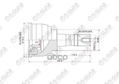 ���� �������� /TI-GUAR ��� Suzuki Escudo 1994-1997 TA#1W TD#1W ; 29*48*26; TG-9211; (TT31380 SU-011) 4410277E01 4410277E02 4410177E01 29*48*26 / OUT...