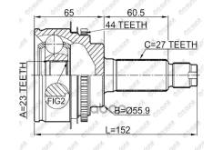 ���� �������� /TI-GUAR ��� Subaru Forester 2001-2007 SG5 EJ202 EJ203 EJ205 /ABS /23*56*27; TG-9134Z44; (FU-E034A FU-034A44) 28321SA033 0810S11A44 CO69...