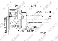 ���� TG-9217Z43/SU-017A43 * Ti-Guar SU017A43, �SU017, �SU17, �1A0125500, �1A0825020B, �1A0825030B, �1A0925020A, �1A0925020B, �1A0925030B, �1A1225030C...