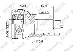 ���� �������� /TI-GUAR ��� Subaru Legacy B13 2003-2009 /32*52*27; TG-CVJ0059; 0810B13MT 1501903SX 28391SC000 28393AG030 Ti-Guar ���. TG-CVJ0059 TGCVJ0...